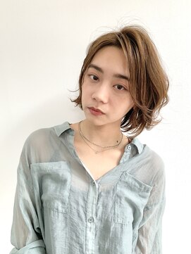 ロンド レグリーズ 立川(Lond leglise) ラテグレージュ/レイヤーボブ/韓国巻き/結べるレイヤー/立川