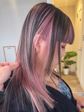 バンクスヘアー(BANK'S HAIR) 池袋　髪質改善　アンブレラカラー　コントラストハイライト