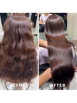 アース 渋谷店(HAIR&MAKE EARTH) 美髪ストレート