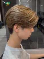 エルマーク 立川(L-MARK)&nbsp;ダブルカラー/ブリーチ/ミルクティー/ヘアカラー/men's