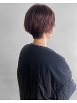 ヘアーメイク ラグズ(Hair Make Luxtz) ショートレイヤースタイル/20代/30代/ツヤカラー