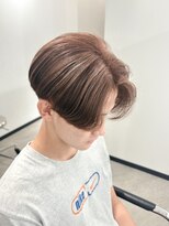 ネオ(NEO)&nbsp;ハイライト×ベージュカラー×センターパート【伊勢原/本厚木】
