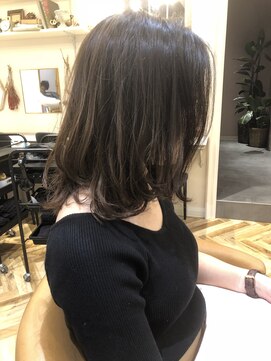 ロンド ブランシュ 錦糸町北口(Lond blanche) 【錦糸町ロンドブランシュ】柔らかグレージュミディアムヘア