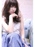 【HoLan】外人風とろみウエーブxアンニュイカールxグレージュ