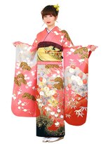 ゲッカビジン(GEKKABIJIN)&nbsp;レンタル振袖FS-41 39000円《東京着物レンタル六本木月下美人》