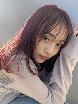 ラグゼ(Luxe) 大人可愛いpink hair【Luxe井上彩】