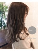 大人可愛いミルクティーグレージュ  担当 松村