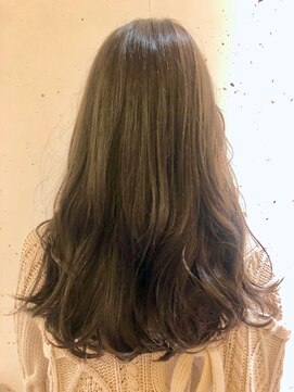 ビーチ(BEACH) 【BEACH/チナツ】小顔ロング＿オリーブカラー