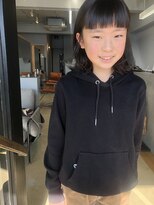 フィルム(FiLMs)&nbsp;【FiLMs春夏スタイリスト鳥岡　早貴】キッズカット　ロブ
