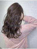 ベージュグレー,色持ち１ヶ月,ブリーチなし／髪質改善