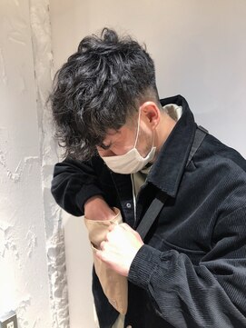 メルト 吉祥寺(melt) 《長谷川愛》フェードパーマ 角ヘア 外国人風ニュアンスパーマ