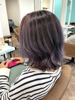 ヘアーディア みどり店(Hair...DiA)&nbsp;バイオレットバレイヤージュ
