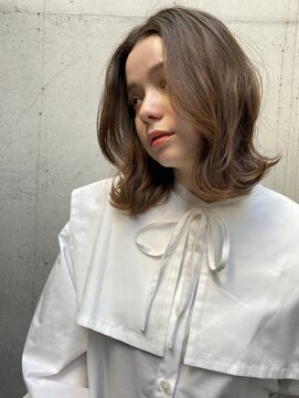 レオニード 表参道(LEONID) ショコラベージュ/くびれヘア/韓国ボブ