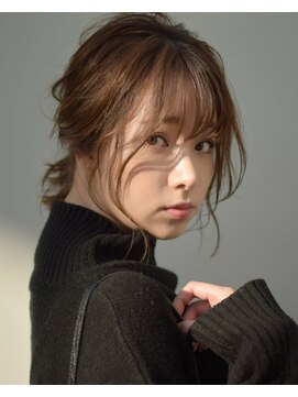 シャル 相模大野(shalu) 【ムラカミ】ポニーテールアレンジ（ボブ）　≪shalu相模大野≫