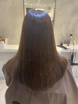 ジーナ 銀座中央通り(Zina) 【zina銀座中央通り】髪質改善ストレート