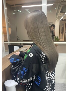 アールサロン 名駅(Rr SALON) 明るめベージュカラー