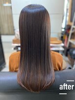 アキコ(AKIko) 酸熱トリートメントとAujuaトリートメントで更に艶髪30代/40代