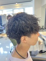 アイズ 海老名(AIZU) ツイストスパイラルパーマ 波巻きスパイラルパーマメンズパーマ