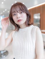 イルハバナ 渋谷(ill HAVANA)&nbsp;レイヤーボブ顔まわりレイヤーシースルーバング外ハネ