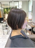人気丸みショート