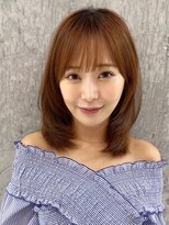 ルームバイシー 新宿(Loom. by Sea)&nbsp;韓国風前髪×レイヤーカット【髪質改善/新宿/レイヤーカット】