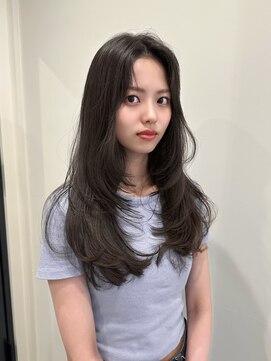 アンカーバイナチュラル(anchor by natural) 韓国風　韓国ヘア　レイヤー　小顔