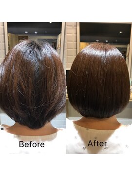 カミケンガレリア(kamiken. galleria) しっとり潤いハリコシアップ美髪ボブ大人【カミケンガレリア】