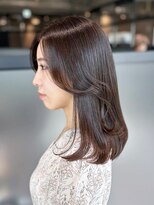 アイティー バイ アルバム 中野店(IT by ALBUM) こっくりベージュ_ハッシュカットフルバング_ba477161