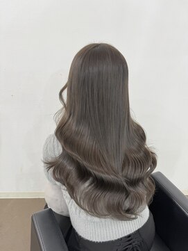 エトバイイオエ(et by ioe) 黒髪/ボブルフ/ネビージュ/小顔/ワンレン/髪質改善/グレージュ