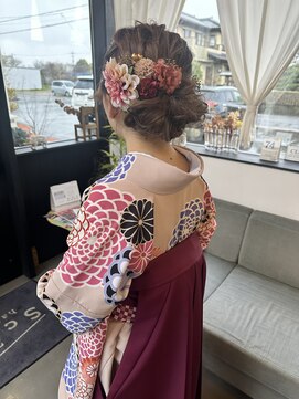 シスコ ヘア デザイン(Scisco hair design) 卒業アレンジ