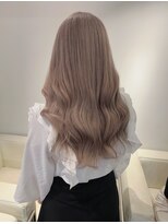 ベレーザ 渋谷(BELEZA)&nbsp;7598ミルクティーアッシュベージュハイトーンカラー韓国レイヤー