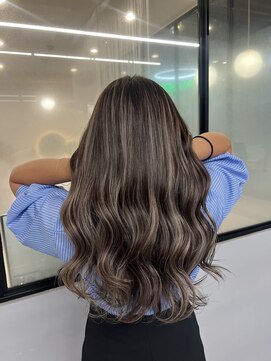 エヴァン(HEVIN) 橋口限定　☆ミルクティーグレージュ☆ハイライトカラー3