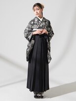 卒業式ヘアセット／袴着付け