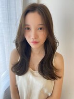 ローウェ 青山 表参道(Louwe) ナチュラルブラウン/髪質改善/レイヤー/韓国._.