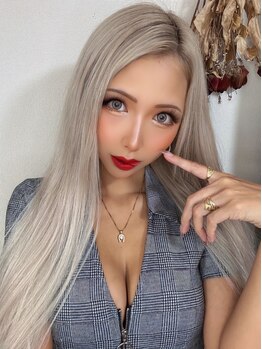 ワン(ONE)の写真/最先端！ケアブリーチとハイクラスのカラー剤で作る、透明感抜群の外国人風カラーがオススメ♪