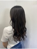 巻き髪ロングヘアー