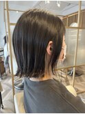 切りっぱなしボブ/外ハネボブ/外ハネショートボブ