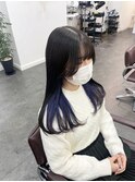 紫カラー/ラベンダーカラー/インナーカラー