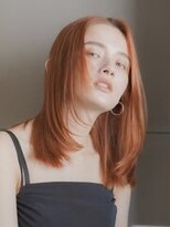 ワン 川崎(ONE)&nbsp;前髪/マルチダボブピンクベージュ/インナーグレージュ/川崎