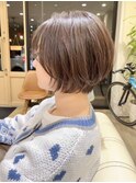 【 Ｉ. 】30代からのナチュラル前下がりショートボブ　川口