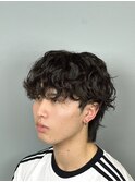 テテ風シャドウパーマ