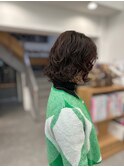ナチュラル抜け感パーマー