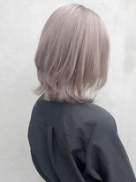 ギークス(GEEKS)&nbsp;【GEEKS渋谷】ネオウルフ/ホワイトベージュ/レイヤー/ハイトーン