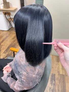 テーラヘアー 妙典店(TELAHAIR) ブルーブラック♪