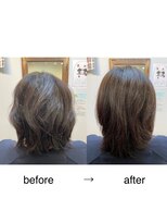 アミエ(ami e)&nbsp;髪質改善カット・髪質改善・縮毛矯正・白髪染め・白髪ぼかし