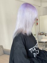 ターン ヘアー(TAAN HAIR)&nbsp;ホワイト×パープル
