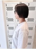 切りっぱなしボブ土橋15