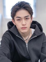 ケアリー 練馬(Carelly)&nbsp;ツイストパーマ七三オールバックマッシュウルフスリークショート