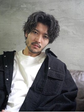 クオル 円山(QOL) グランジパーマ波巻きスパイラルパーマ無造作パーマメンズパーマ