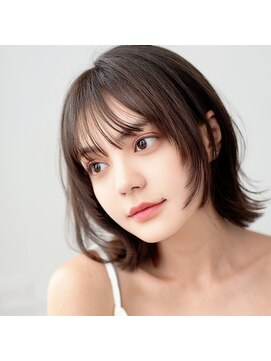 モンド ヘアクリエーション 新栄店(monde hair creation) 【monde】外ハネボブ×シースルーバング